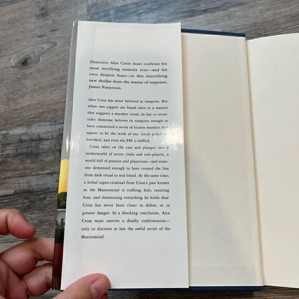 James Patterson Violets are Blue hardback - Picture 2 of 5